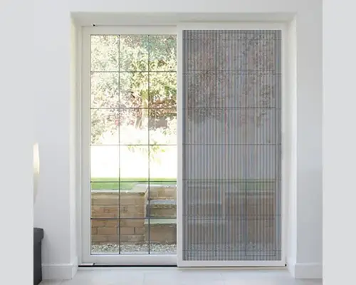 Sliding mosquito net for balcony